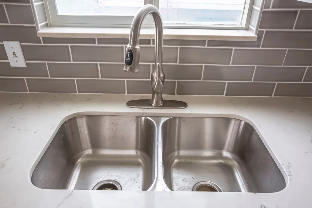 twin kitchen sink