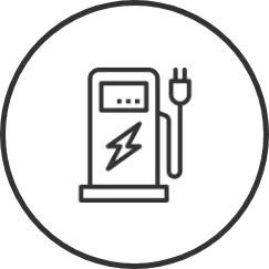 Electric Vehicle Charging Station Installation Icon